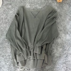 Aerie Waffle Crewneck